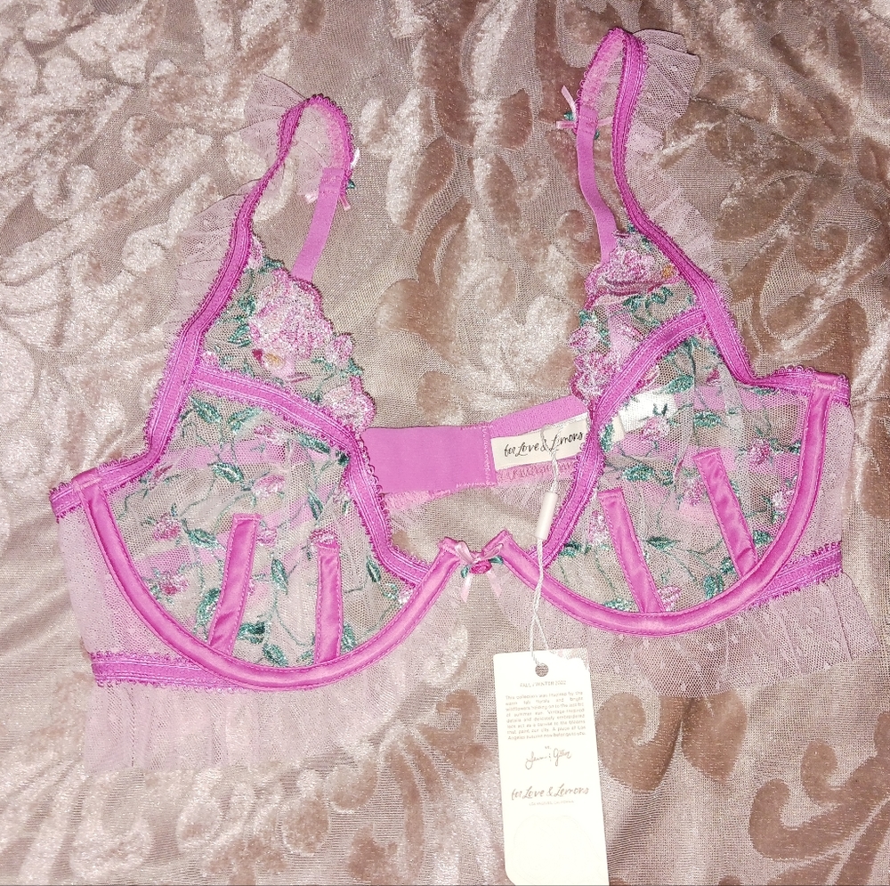 Victoria's Secret Viviane Rose Underwire Bra